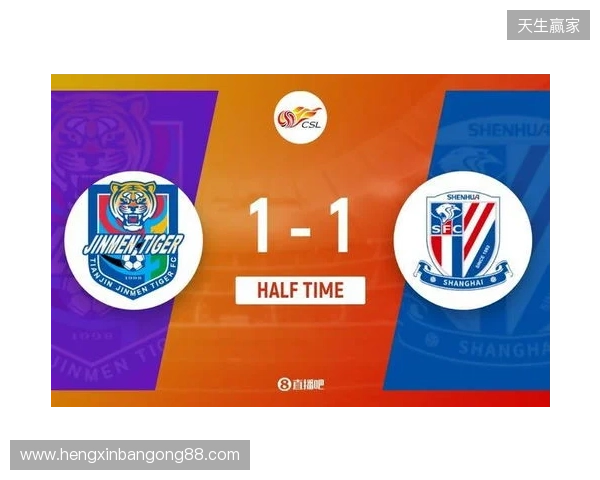 半场-谢蒂内点射打入津门虎赛季首球 朱辰杰扳平 津门虎暂1-1申花 半场-谢蒂内点射打入津门虎赛季首球 朱辰杰扳平 津门虎暂1-1申花